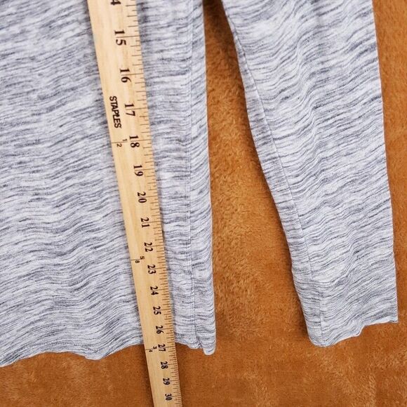 GAP Womens Top Medium Gray Pullover Mineral Wash Stretch Knit Casual Basic - Picture 4 of 6
